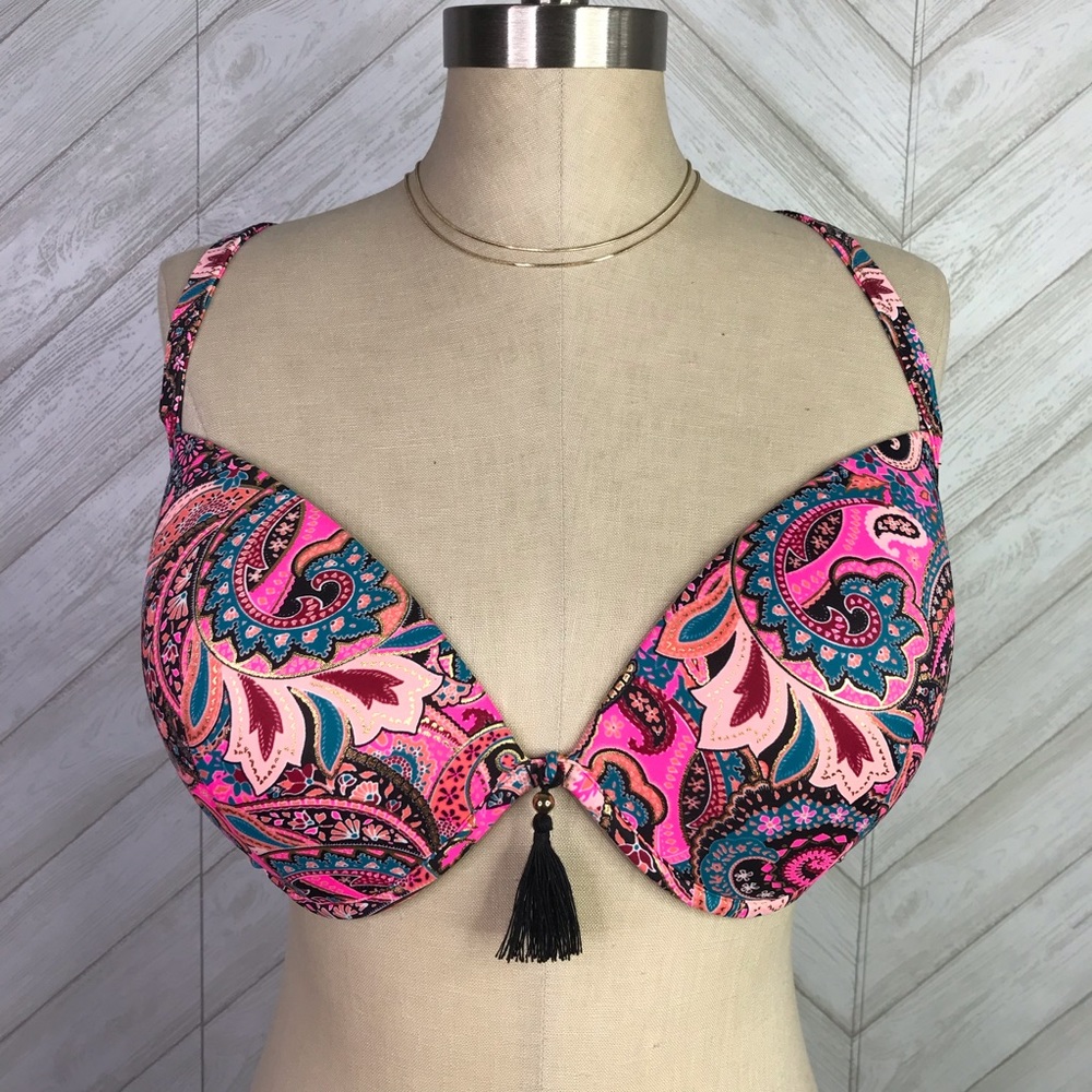 Shade & Shore Bikini Top Sz 36DD